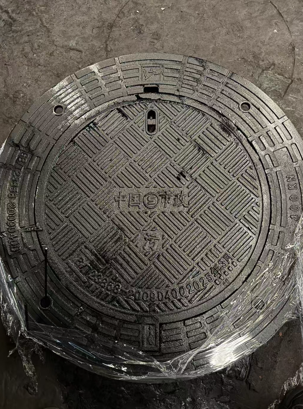 偃师球墨铸铁防沉降井盖展示